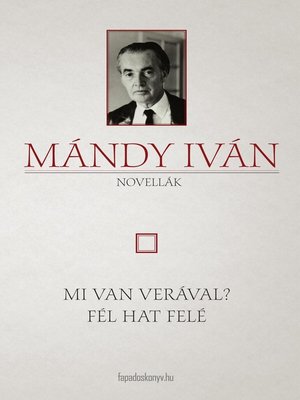 cover image of Mi van Verával?--Fél hat felé